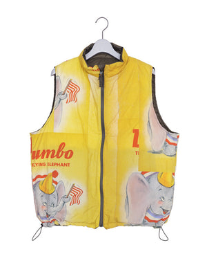 
                  
                    Load image into Gallery viewer, DISNEY V/P PC LINER NYLON COLLECTION ZIP UP VEST / DISNEY DUMBO / 311861242004
                  
                