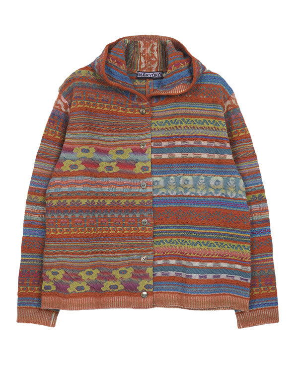 
                  
                    Load image into Gallery viewer, 実りの森切替フーディーカーディガン / BEA01405WA
                  
                