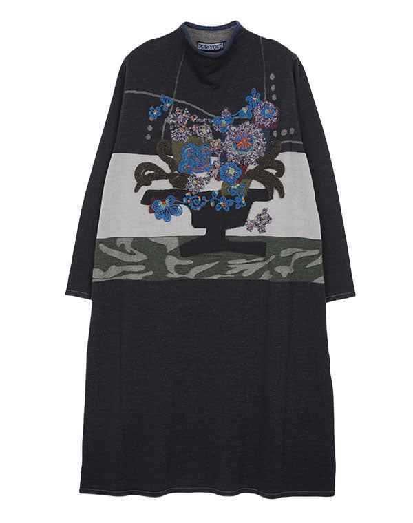 
                  
                    Load image into Gallery viewer, フラワーベース刺繍ワンピース / BEA01415WA
                  
                