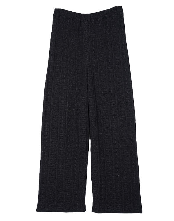 
                  
                    Load image into Gallery viewer, シャドウリンクスニットパンツ / BEA01420WA
                  
                