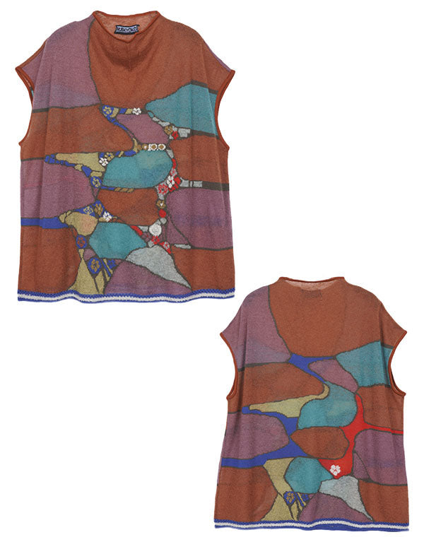 
                  
                    Load image into Gallery viewer, アースインターシャシアーベスト / BEA01431WA
                  
                