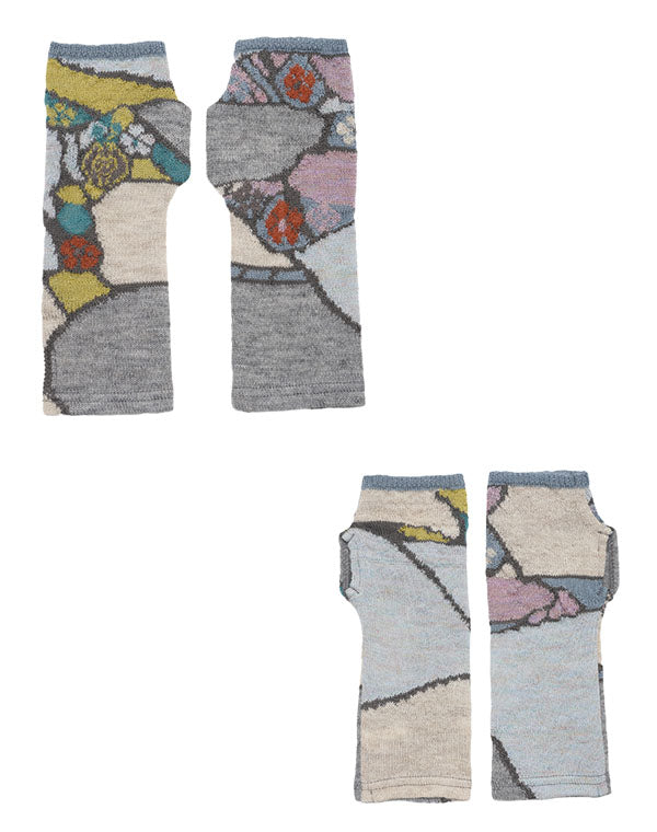 
                  
                    Load image into Gallery viewer, アースインターシャアームウォーマー / BEA01435WA
                  
                