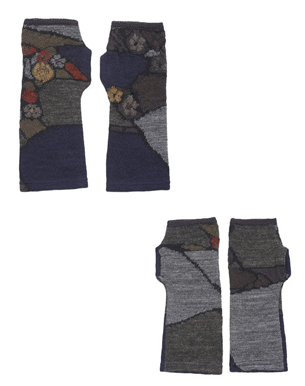 
                  
                    Load image into Gallery viewer, アースインターシャアームウォーマー / BEA01435WA
                  
                