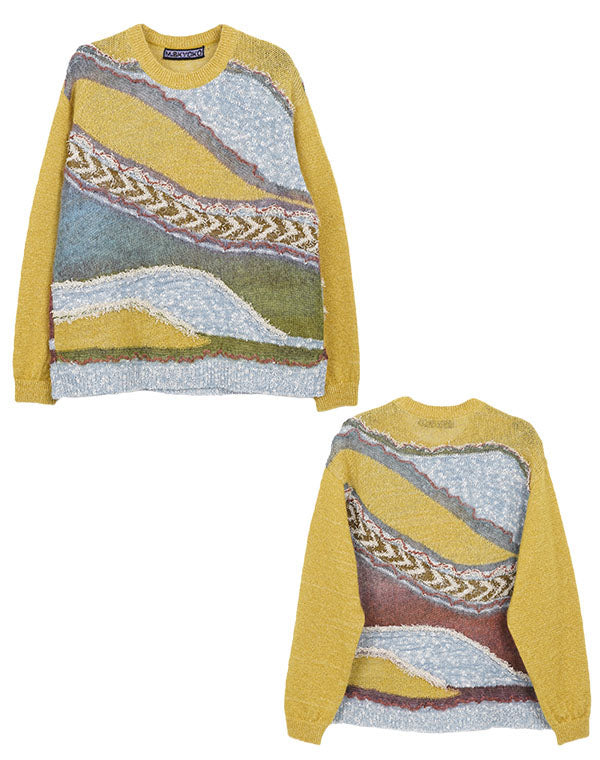 
                  
                    Load image into Gallery viewer, ファンシーボーダープルオーバー / BEA01441WA
                  
                