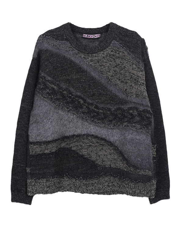 
                  
                    Load image into Gallery viewer, ファンシーボーダープルオーバー / BEA01441WA
                  
                