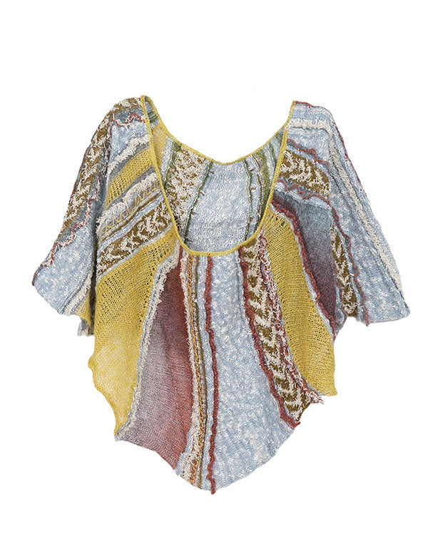 
                  
                    Load image into Gallery viewer, ファンシーボーダー円形ショール / BEA01444WA
                  
                