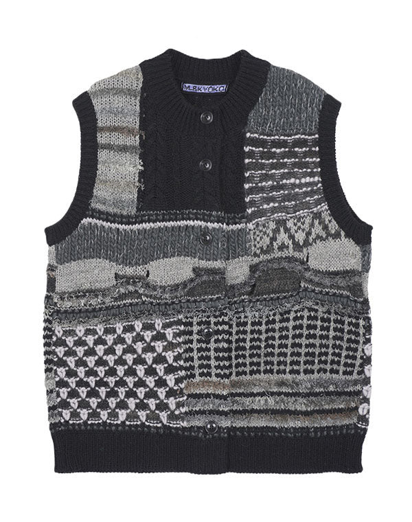 
                  
                    Load image into Gallery viewer, ファンシーMIXベスト / BEA01449WA
                  
                