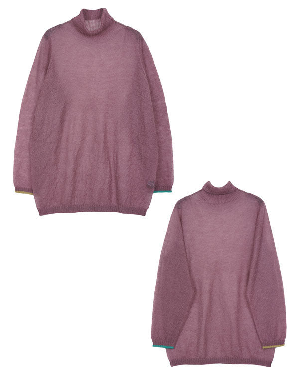 
                  
                    Load image into Gallery viewer, シームレスエアリーモヘアプルオーバー / BEA01459WA
                  
                