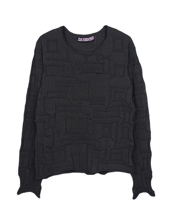 
                  
                    Load image into Gallery viewer, シームレス和紙リンクスプルオーバー / BEA01461WA
                  
                