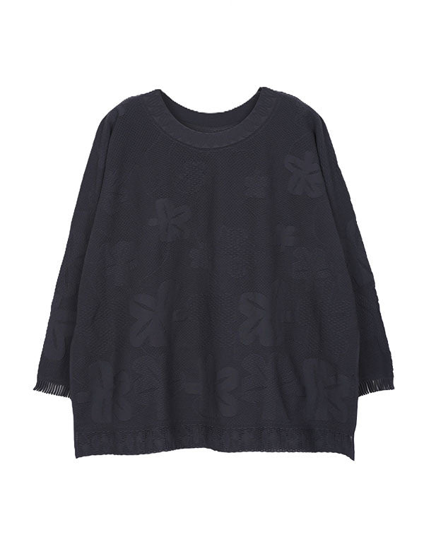 
                  
                    Load image into Gallery viewer, シームレスドライニットレースプルオーバー / BEA01520WA
                  
                