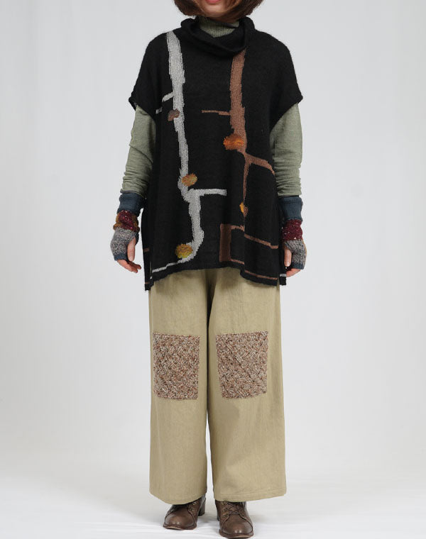 
                  
                    Load image into Gallery viewer, せせらぎ柄ベスト / BEA07419WA
                  
                