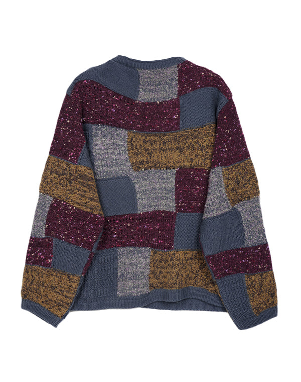 
                  
                    Load image into Gallery viewer, モザイク柄プルオーバー / BEA07421WA
                  
                