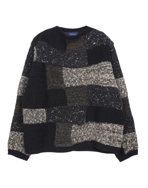 
                  
                    Load image into Gallery viewer, モザイク柄プルオーバー / BEA07421WA
                  
                