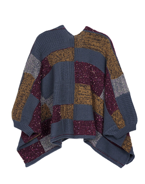 
                  
                    Load image into Gallery viewer, モザイク柄ショールカーディガン / BEA07422WA
                  
                