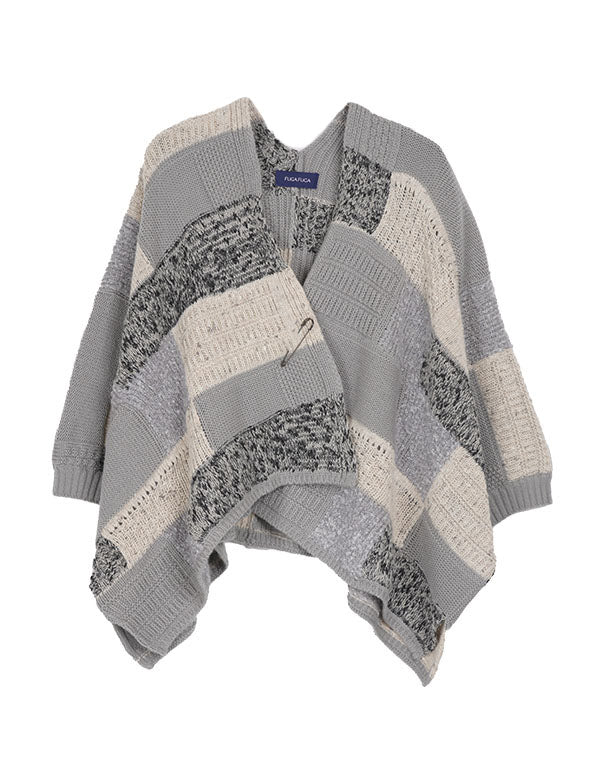 
                  
                    Load image into Gallery viewer, モザイク柄ショールカーディガン / BEA07422WA
                  
                