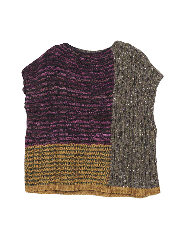 
                  
                    Load image into Gallery viewer, パッチワークMIXベスト / BEA07427WA
                  
                