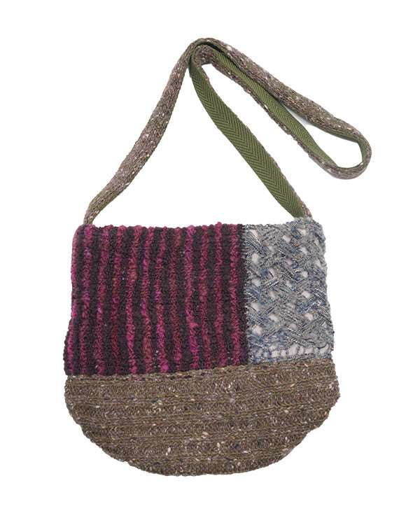 
                  
                    Load image into Gallery viewer, パッチワークMIXショルダーバッグ / BEA07430WA
                  
                