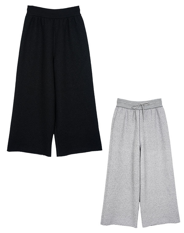 
                  
                    Load image into Gallery viewer, ウールコットンリバーシブルニットパンツ / BEA07436WA
                  
                