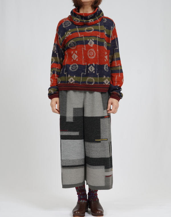 
                  
                    Load image into Gallery viewer, ミューラル柄リバーシブルプルオーバー / BEA07401WA
                  
                