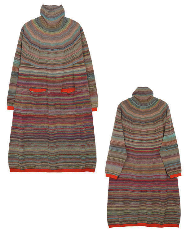 
                  
                    Load image into Gallery viewer, ポケット付きシームレスグラデーションワンピース / BEA07442WA
                  
                