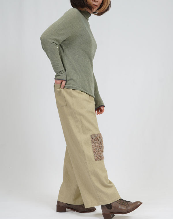 
                  
                    Load image into Gallery viewer, シームレスコットンインナープルオーバー / BEA07446WA
                  
                