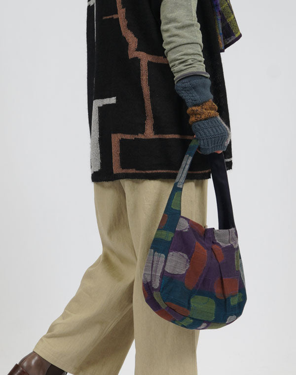 
                  
                    Load image into Gallery viewer, ジオメトリー柄ハンドバッグ / BEA07454WA
                  
                