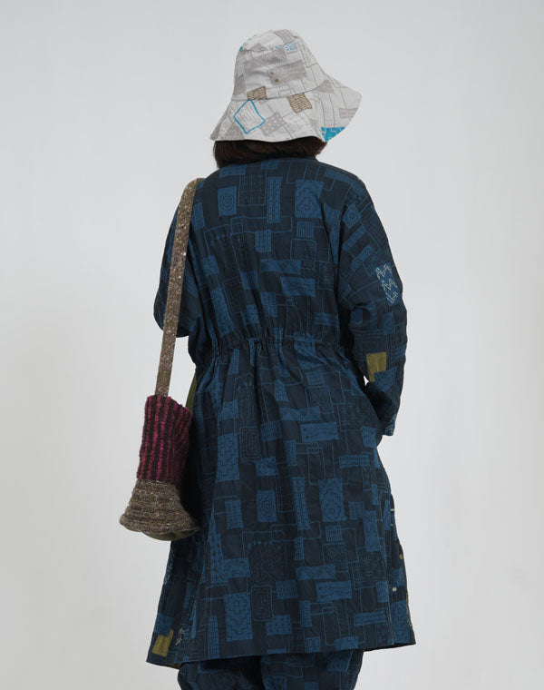 
                  
                    Load image into Gallery viewer, 刺し子柄ハット / BEA07459WA
                  
                