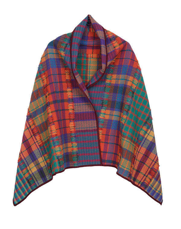 
                  
                    Load image into Gallery viewer, パッチワークチェック柄ショール / BEA07463WA
                  
                