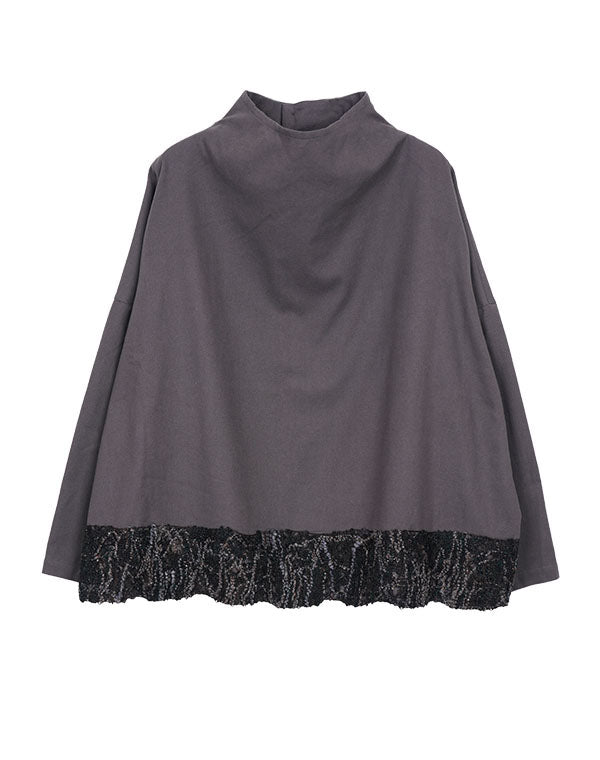 
                  
                    Load image into Gallery viewer, レース付きブラウス / BEA07470WA
                  
                