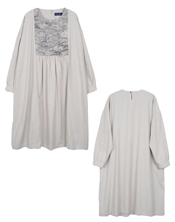 
                  
                    Load image into Gallery viewer, レース付きフレアワンピース / BEA07471WA
                  
                