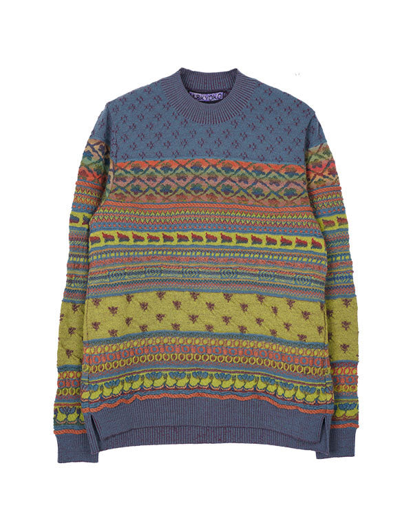 
                  
                    Load image into Gallery viewer, アンティークジャカードプルオーバー / BEF01601WA
                  
                