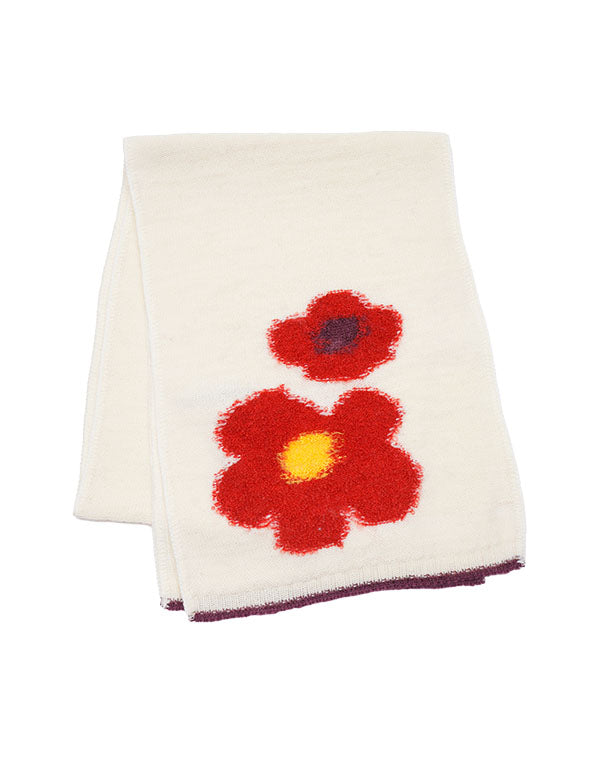 
                  
                    Load image into Gallery viewer, 大胆な花マフラー / BEF01636WA
                  
                