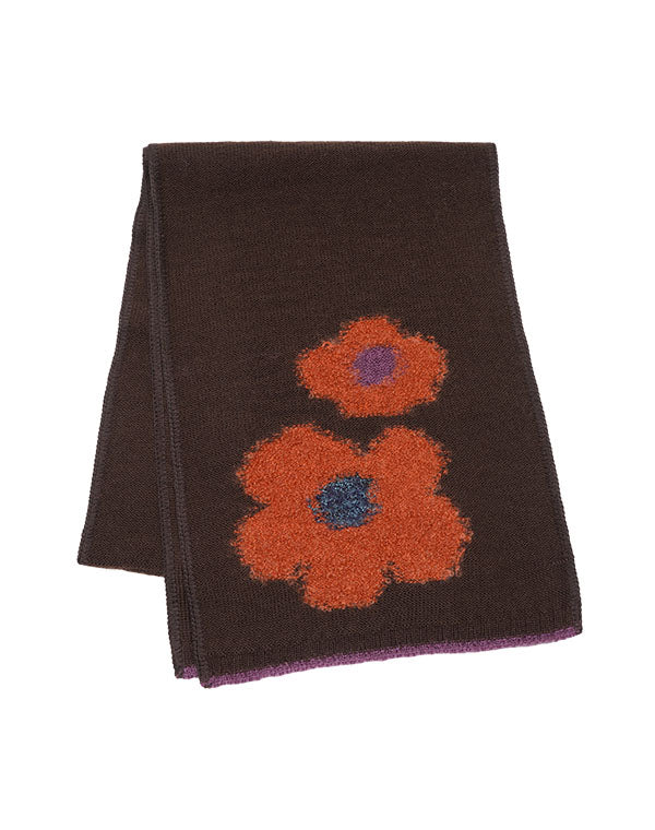 
                  
                    Load image into Gallery viewer, 大胆な花マフラー / BEF01636WA
                  
                