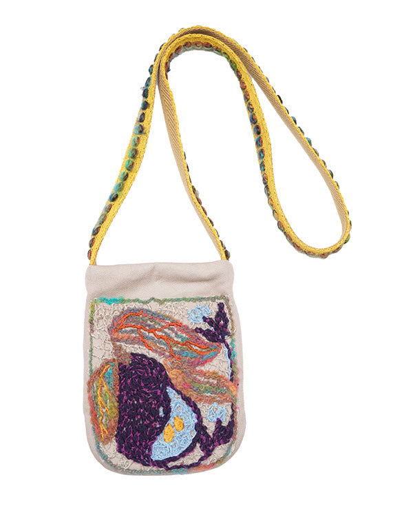 
                  
                    Load image into Gallery viewer, 洋梨刺繍ミニショルダーバッグ / BEF01650WA
                  
                