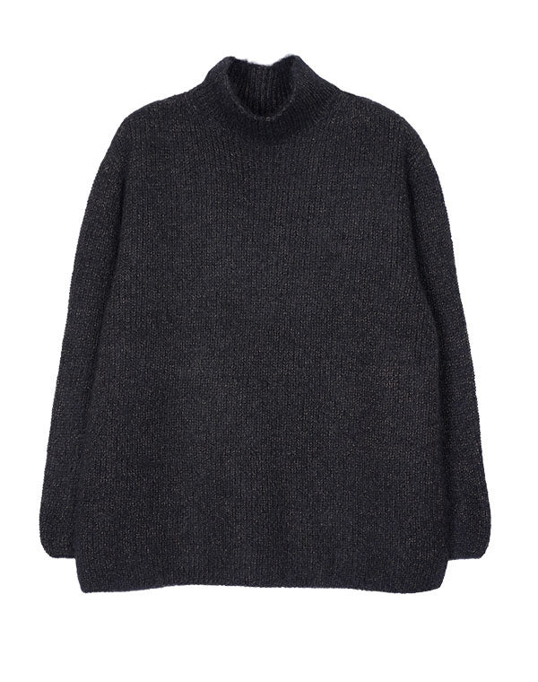 
                  
                    Load image into Gallery viewer, シルクモヘア畦プルオーバー / BEF01656WA
                  
                