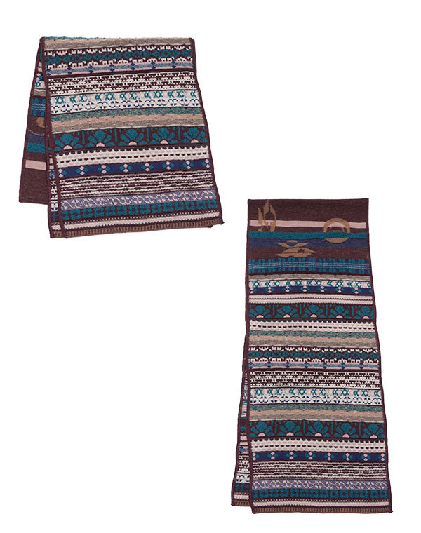 
                  
                    Load image into Gallery viewer, MIX ジャカードマフラー / BEF07608WA
                  
                