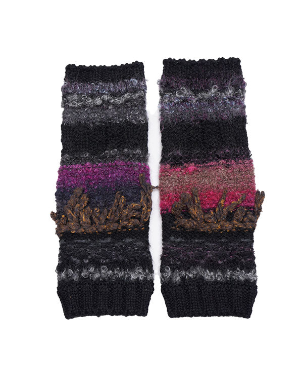 
                  
                    Load image into Gallery viewer, MIXボーダーアームウォーマー / BEF07630WA
                  
                