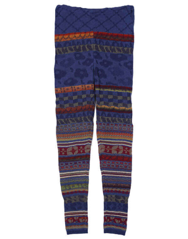 
                  
                    Load image into Gallery viewer, 花畑ジャカードレギンス / BEH01006WA
                  
                