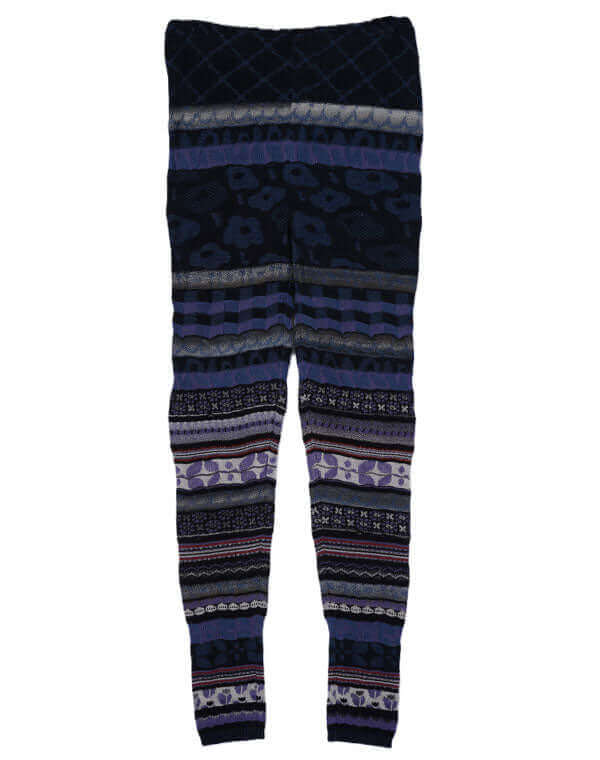 
                  
                    Load image into Gallery viewer, 花畑ジャカードレギンス / BEH01006WA
                  
                