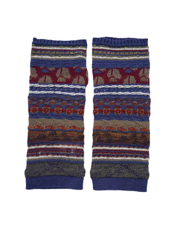 
                  
                    Load image into Gallery viewer, 花畑ジャカードアームカバー / BEH01010WA
                  
                