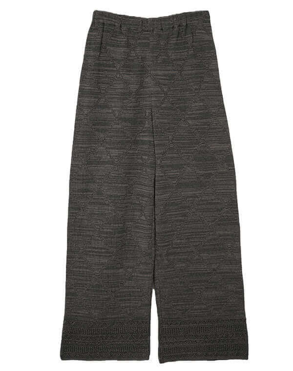 
                  
                    Load image into Gallery viewer, ダイヤレース柄ニットパンツ / BEH01018WA
                  
                