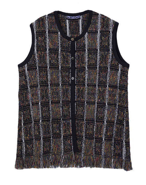 
                  
                    Load image into Gallery viewer, タイルインレイロングベスト / BEH01020WA
                  
                