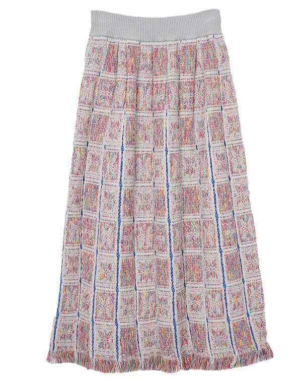 
                  
                    Load image into Gallery viewer, タイルインレイスカート / BEH01021WA
                  
                