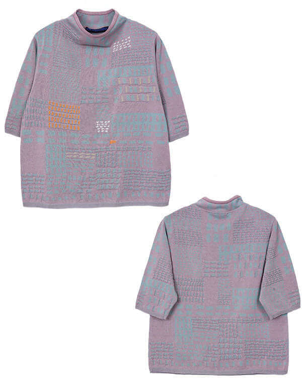 ステッチインターシャプルオーバー / BEH01022WA