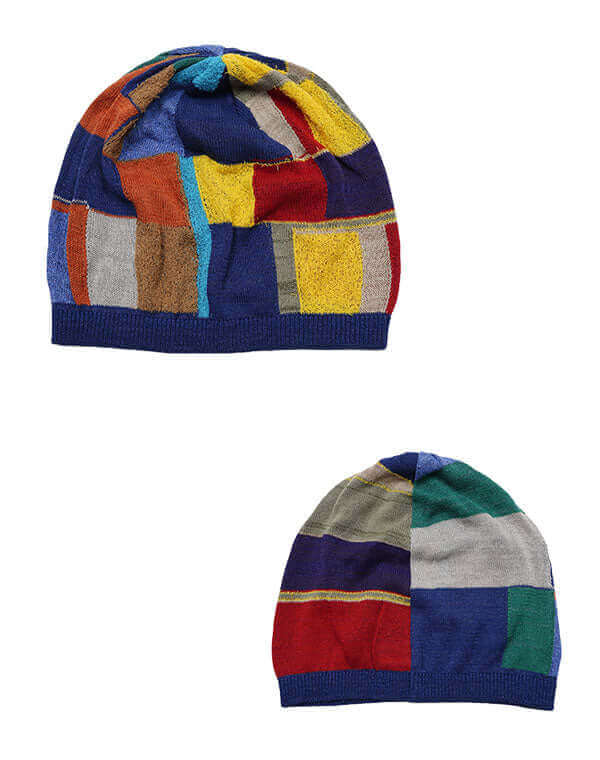 
                  
                    Load image into Gallery viewer, モザイク柄ニット帽 / BEH01033WA
                  
                