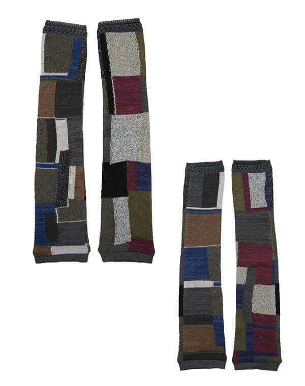 
                  
                    Load image into Gallery viewer, モザイク柄ロングアームカバー / BEH01034WA
                  
                