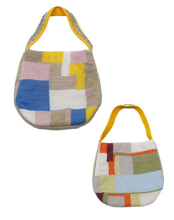 
                  
                    Load image into Gallery viewer, モザイク柄ハンドバッグ / BEH01035WA
                  
                