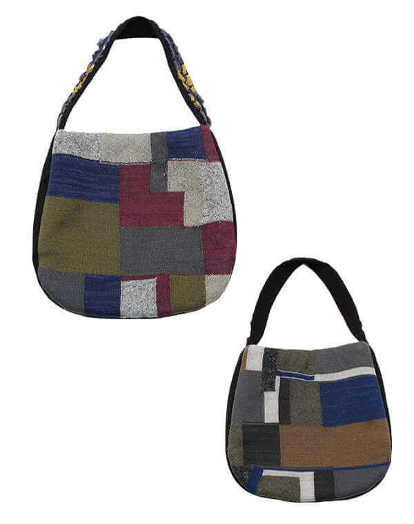 モザイク柄ハンドバッグ / BEH01035WA