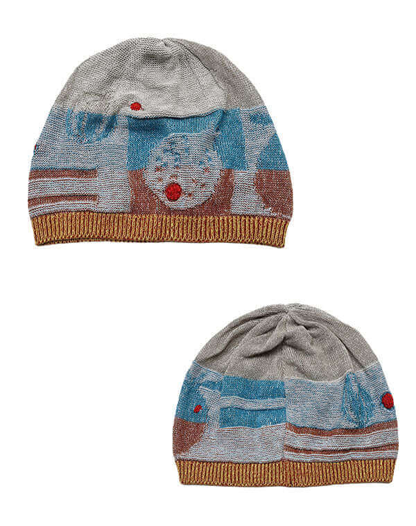 
                  
                    Load image into Gallery viewer, フルーツ柄ニット帽 / BEH01039WA
                  
                