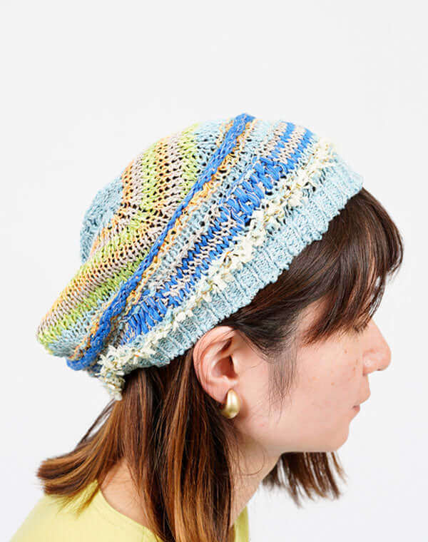 ウェーブレースニット帽 / BEH01044WA